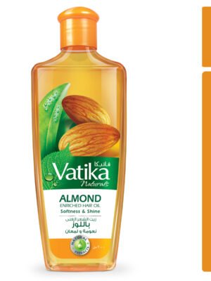 VATIKA NATURAL ALMOND ENRICHED HAIR OIL 300ML