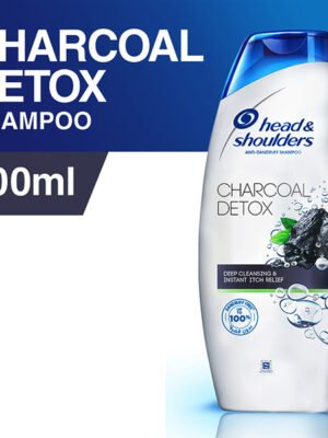 HEAD & SHOULDERS CHARCOAL DETOX SHAMPOO 400ML
