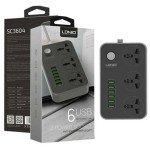 3 POWER SOCKET 6USB