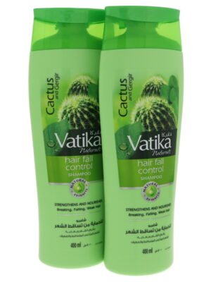 VATIKA HAIR FALL CONTROL SHAMPOO 400MLX2