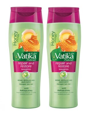 VATIKA REPAIR AND RESTORE SHAMPOO 400MLX2