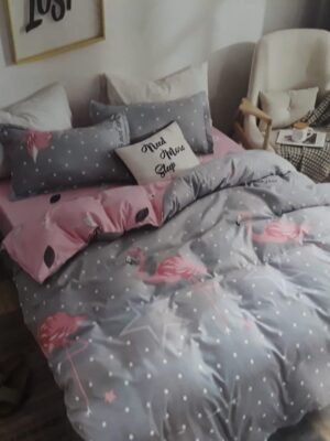 4 PCS BEDDING SET QUEEN SIZE