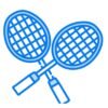 2 rackets
